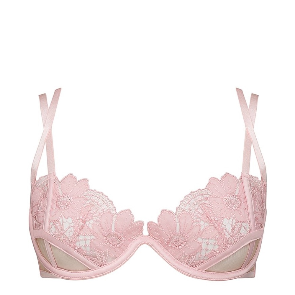 For Love And Lemons Aimee Floral Underwire Bra